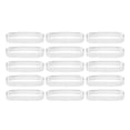thumbnail image 1 of 15 moldes para tartas ovaladas perforados para hornear de acero inoxidable con forma redonda para tartas, mousse, tartas, quiches, 1 of 6