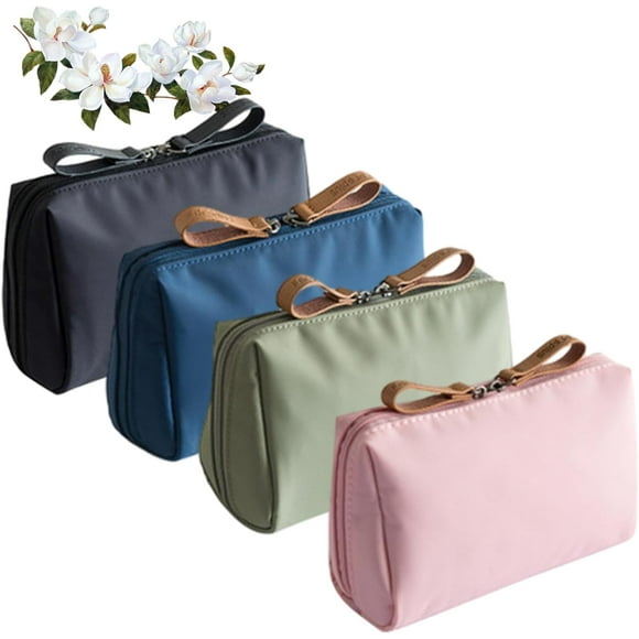 Emboadlie, Emboadlie Estuche de maquillaje de viaje para mujer, Estuche de maquillaje de viaje para mujer, Estuche de maquillaje, Estuche de maquillaje pequeño, Estuche de maquillaje lindo