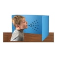thumbnail image 2 of Flipside Products 19272-12 Blue Plastic Study Carrel, Pack of 12, 2 of 2
