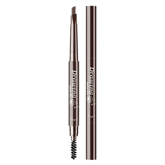 Single 7 Color Double Headed Triangle Eyebrow Pencil for Natural Looking Brows