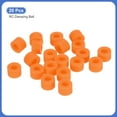 thumbnail image 3 of Uxcell RC Anti Vibration Rubber Balls for RC F4 F7 Flight Controller RC Drone Accessories M3x4mm(Orange), Pack of 20, 3 of 6