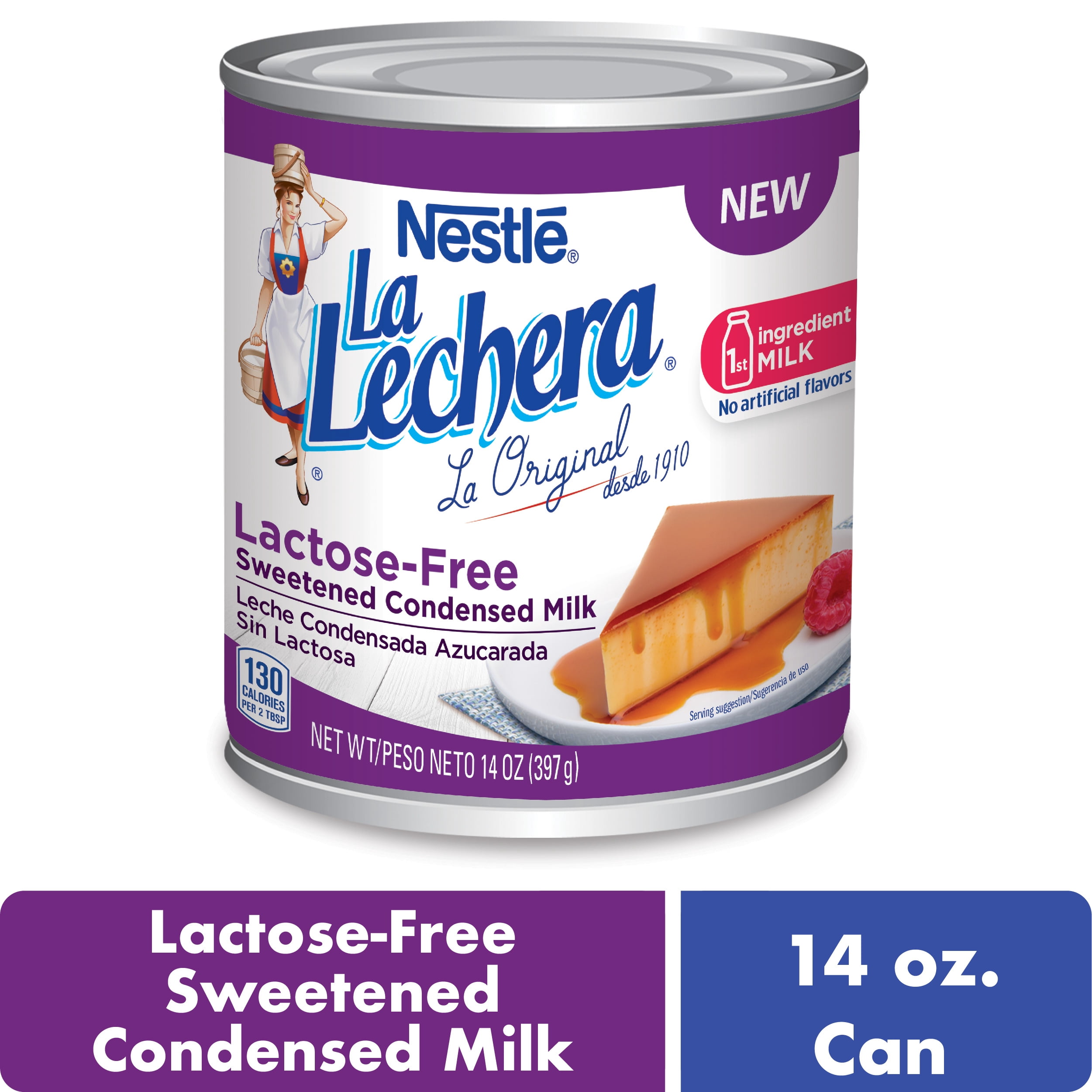 La Lechera Lactose Free Sweetened Condensed Milk 14 Oz Can Walmart