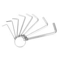 thumbnail image 1 of UPGRATOR 8 Pcs Hexagonal Key Tool Silver for Mechanics in Garage Workshop, 1 of 7