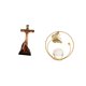thumbnail image 5 of Escultura Religiosa Del Santo Jesús, Bola De Cristal, Estatua De Metal, Adorno Decorativo Para Dormitorio, Sala De Estar, Pasillo, Chimenea, Oficina, 5 of 8