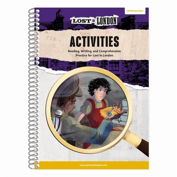 Phonic Books Catch-Up Decodable Readers Phonic Books Lost in London Activities, (Paperback)