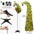 thumbnail image 2 of 5Ft Prelit Bendable Christmas Tree,Top Decorated with Red Balls,Collapsible Xmas Tree with Lights, The Best Christmas Decorations Suitable for Home, Apartments, and Offices, 2 of 7