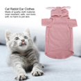 thumbnail image 4 of Disfraces de gatos Y perros Pequeños ANGGREK Ropa de invierno Con Capucha Rosa XS S M L XL, 4 of 8