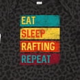 thumbnail image 4 of Inktastic Whitewater Rafting Eat Sleep Rafting Repeat Boys or Girls Baby Bodysuit, 4 of 5