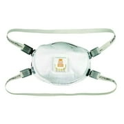 3M, MMM8233, N100 Particulate Respirator, 1 Each, White