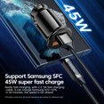 thumbnail image 5 of Chargeur de Voiture Mini port 45W Chargeur Rapide Pratique compact port USB, 5 of 5