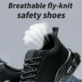 thumbnail image 5 of Safety Trainers Mens Steel Toe Cap Trainers Breathable Lightweight Safety Shoes Work Trainers Fashion Comfortable, 5 of 9