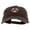 Brown, variant on Raddest Dad Heat Transfer Unstructured Cotton Cap - Brown OSFM