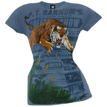 Ringling Bros - Leaping Tiger Juniors T-Shirt