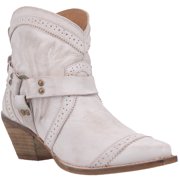 Dingo Womens Gummy Bear Embroidered Snip Toe Pull On Cowboy Ankle Boots