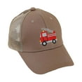 thumbnail image 1 of MIASHUI Cute Embroidery Kids Baseball Cap Adjustable Mesh Hat for Boys Girls,Coffee,2-8 Years, 1 of 4