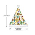 thumbnail image 3 of Cauagu Beautiful African Womens Pattern Christmas Hat for Kids,Xmas Holiday Hat Santa Hat for Boys & Girls Festive Headwear Accessories for Christmas/New Year/Holiday, 3 of 6