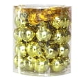 thumbnail image 4 of 1box Christmas Balls Christmas Tree Ornaments Ball Xmas Hanging Tree Pendant Home Party Decor 2025 New Year Decor Noel Navidad, 4 of 5