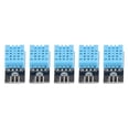 thumbnail image 2 of Temperature Humidity Sensor, 5PCS PCB ABS Humidity Module  For Aquarium For Medicine Storage Room Adapter Board, 2 of 8