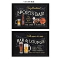 thumbnail image 3 of Trendy Decor4U "Sports Bar" Collection By Debbie DeWitt, Printed Wall Art, Ready To Hang Framed Poster, Black Frame - Finish:Multi-Finish:Multi, 3 of 5