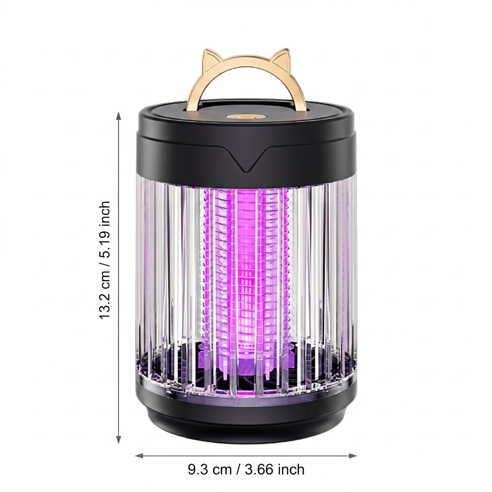 JIhuahe Mosquito Zapper Outdoor - Electric Household Bug Killer with Multifunctional Camping Light, Rechargeable, for Patio Backyard and Camping, 4000mAh, Water-Resistant