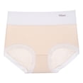 thumbnail image 3 of Ropa interior de cintura alta para mujer, ultrafina, de seda de hielo, sin costuras, de algodón transpirable, antibacteriana, talla grande, 200 kg, ropa interior flotante de verano, 3 of 6