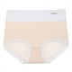thumbnail image 4 of Ropa interior de cintura alta para mujer, ultrafina, de seda de hielo, sin costuras, de algodón transpirable, antibacteriana, talla grande, 200 kg, ropa interior flotante de verano, 4 of 6