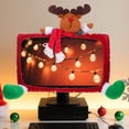 thumbnail image 3 of FONWILYO 1Set Red Cloth Computer Screen Cover for Christmas Theme 25-35 Inch, 3 of 8