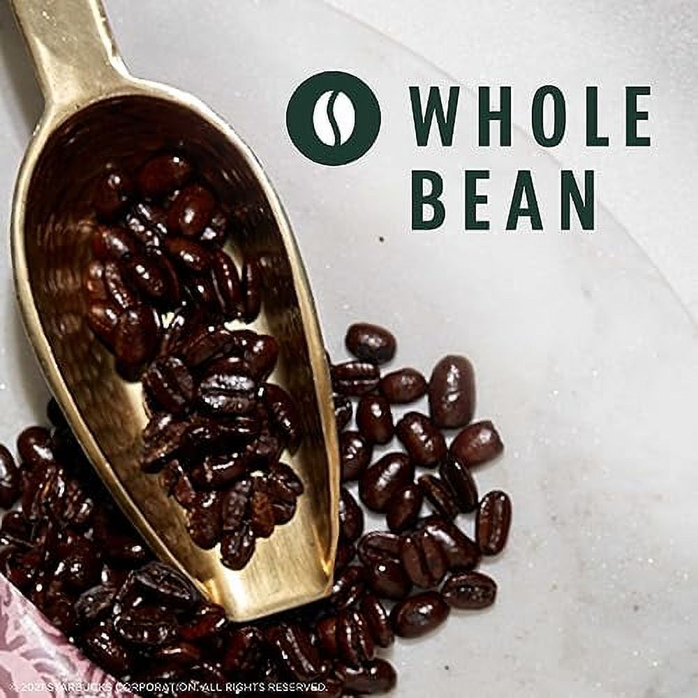 Starbucks Medium Roast Whole Bean Coffee — Pike Place — 100% Arabica — 1 Bag (18 Oz)