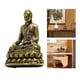 thumbnail image 4 of 2x Mini estatua de Buda Sakyamuni antigua de tón, meditación, posturalele sentada, viaje, adoración, atractiva, pequeña estatua de Buda serena, perfecl Estatuilla de Buda, 4 of 8