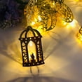 thumbnail image 6 of 1Pcs 5.25FT Battery Powered String Lights LED Wrought Iron Moon Castle Star Palace Ramadan Lighting, 6 of 8