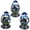 Blue Elephant, variant on Stoneage Arts:Decorative Natural Stone Eggs with Stand for Home Decor, Handcarved and Designed In Kenya.(3 Pack Set, Maji Turtle, Rawstone ST)