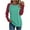 Mint Green, variant on Long Sleeve Shirts for Women Fall Casual Colorblock Raglan Crew Neck Sweatshirts Lightweight Loose Fit Tunic Tops (XL, Yellow)