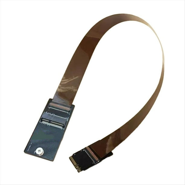 Cable de Extensión de Tarjeta de Red M.2, Compatible con Placa Base, Interfaz A .e Key, Cable de Extensión de Tarjeta de Red M.2, Cable de Extensión Ngff de 30 cm