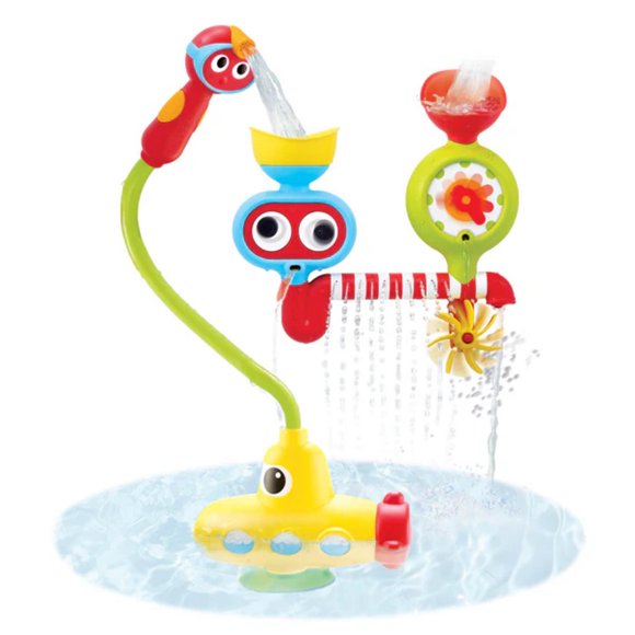 Jouet de Bain Yookidoo - Station de Pulvérisation Sous-Marine - Pompe à Eau à Piles avec Douchette pour le Bain - Effets Magiques