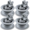 thumbnail image 1 of Simin 4 Pcs 611666 Rouleau de Support Supérieur pour Lave-Vaisselle Compatible avec Bosch Repleace dishrack Roller 00611666 PS8727423 00165313 165313 AH3477770 EA3477770 AP4355370 PS3477770, 1 of 6