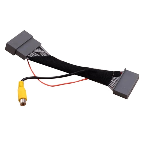 COMEET Adapter Wire, Car Rear View Camera Adapter Wire Harness for 2012-2016 Replacement Rearview Camera Adapter Cable