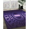 thumbnail image 2 of Ahgly Company Indoor Rectangle Patterned Midnight Blue Area Rugs, 3' x 5', 2 of 6