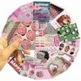 thumbnail image 6 of FABLE- 30Pcs Pink Holiday Stickers Aesthetic Art Pvc Decals Scrapbooking Label Diary St, 6 of 6