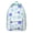 Tropical, variant on Tropical Nautical Marine Travel Backpack Lightweight Canvas Bookbag with Ocean and Coral Pattern Comfortable Carrying Anti-theft Features Large Capacity for Outdoor Activities and Short-Term Travel