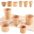 thumbnail image 4 of Taza de madera hecha a mano Sunnimix 60 ml Color madera, 4 of 8