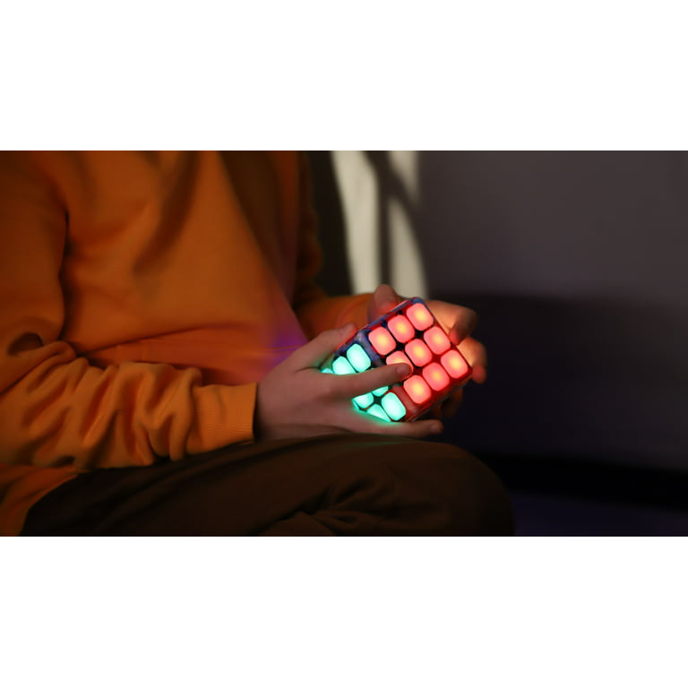 Lilac Electronic Cubik LED Flashing Cube Memory Game - 5 Brain 
