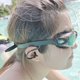 thumbnail image 2 of Gafas de natación con tapones para los oídos de una pieza, color negro, 2 of 5