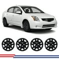 thumbnail image 2 of Wheel Rims Covers 16 inch 4 Pieces ,for 2007-2012 NISSAN SENTRA Compatible with Steel Wheels and Bolt on Installation Hubcaps PP Material (Black Lacquer), 2 of 8