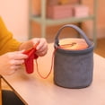 thumbnail image 4 of Everything Mary Yarn Caddy – Single Compartment Yarn Storage Tote – Portable Organizer for Knitting  Crochet Skeins – Lightweight  Durable Yarn Bag, 4 of 6