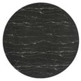 thumbnail image 3 of Modway Lippa 60" Round Artificial Marble Dining Table in White Black, 3 of 7