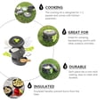 thumbnail image 6 of Minkissy Lightweight Camping Cookware Set with Aluminum Alloy Pots and Pans, Easy to Clean Outdoor Cooking Gear for Hiking & Travel, 6 of 7