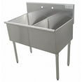 thumbnail image 2 of Advance Tabco Utility Sink, Stainless Steel, 48 in L, 2 of 3