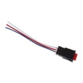 thumbnail image 2 of Interruptor De Luces De Emergencia Para Motocicletas Doble Destello Rendimiento Confiable, 2 of 9
