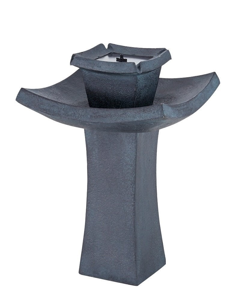 Outdoor Fountain Pump, 2-tier Solar Demand Decorative Garden Best Fountain Pump by Smart Solar