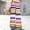 Yellow, variant on Flowy Wide Leg Palazzo Pants for Women - High Waist Casual Beach Lounge Stripe Pants Loose Dress Pants Stretchy Trousers Summer Casual Print Pocket Wide Elastic Pants Casual Pants Yellow M